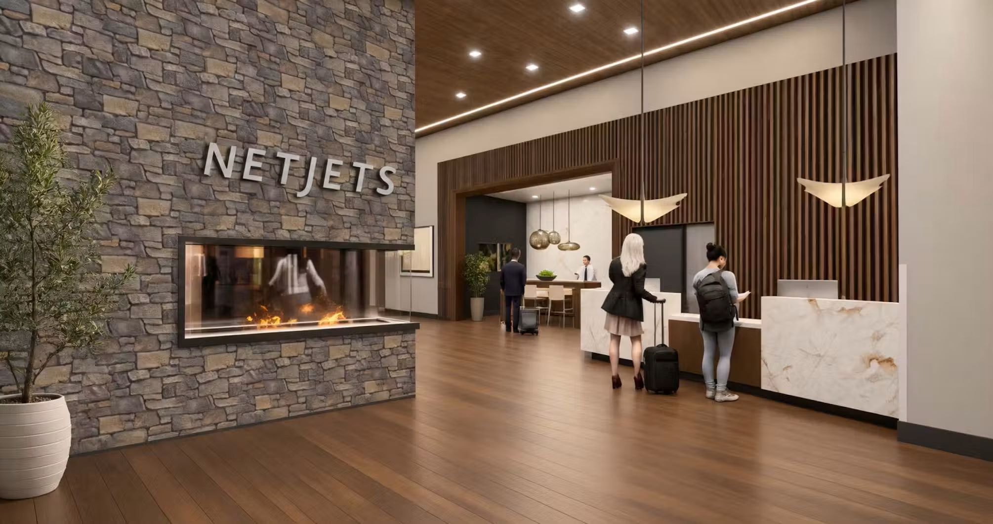 NetJets расширяет сеть эксклюзивных терминалов
