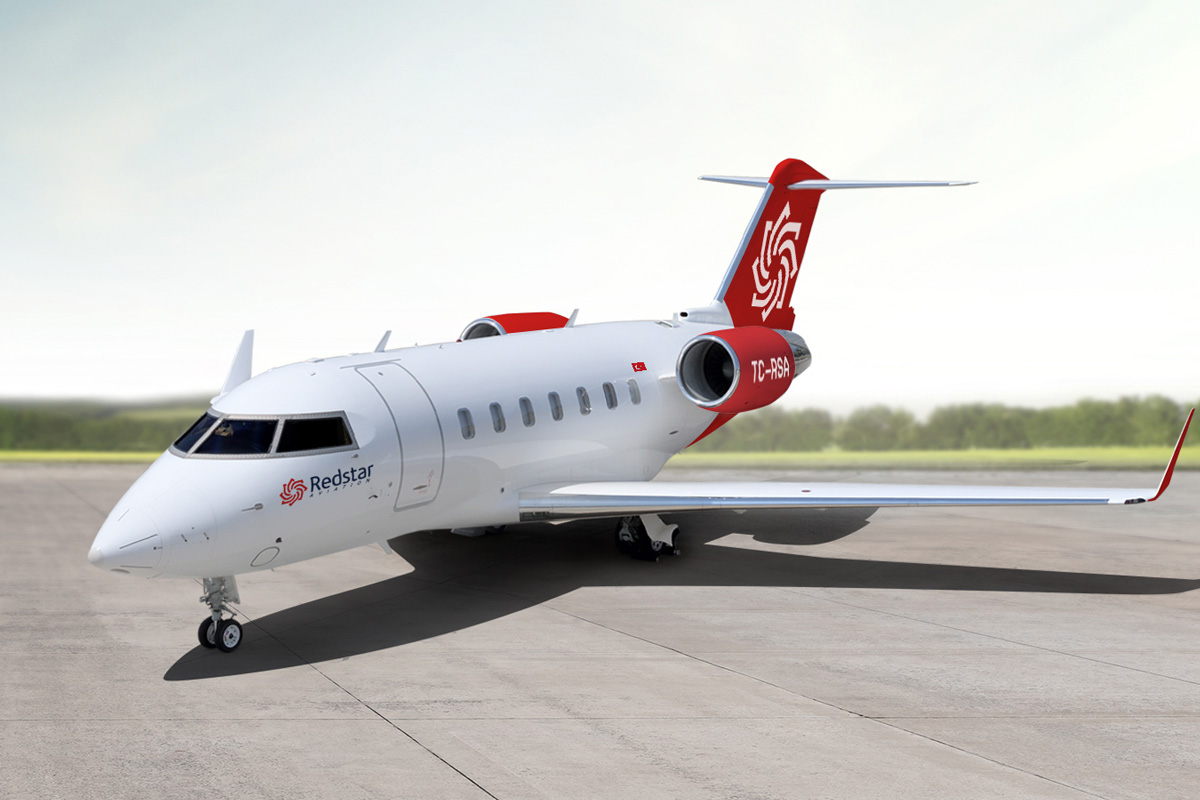  Redstar Aviation     Challenger 604