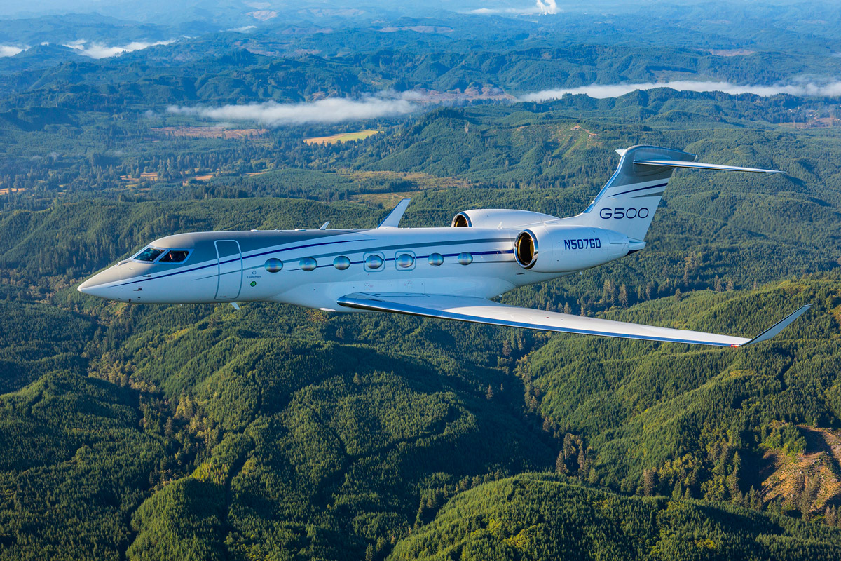 В Индию поставлен первый Gulfstream G500