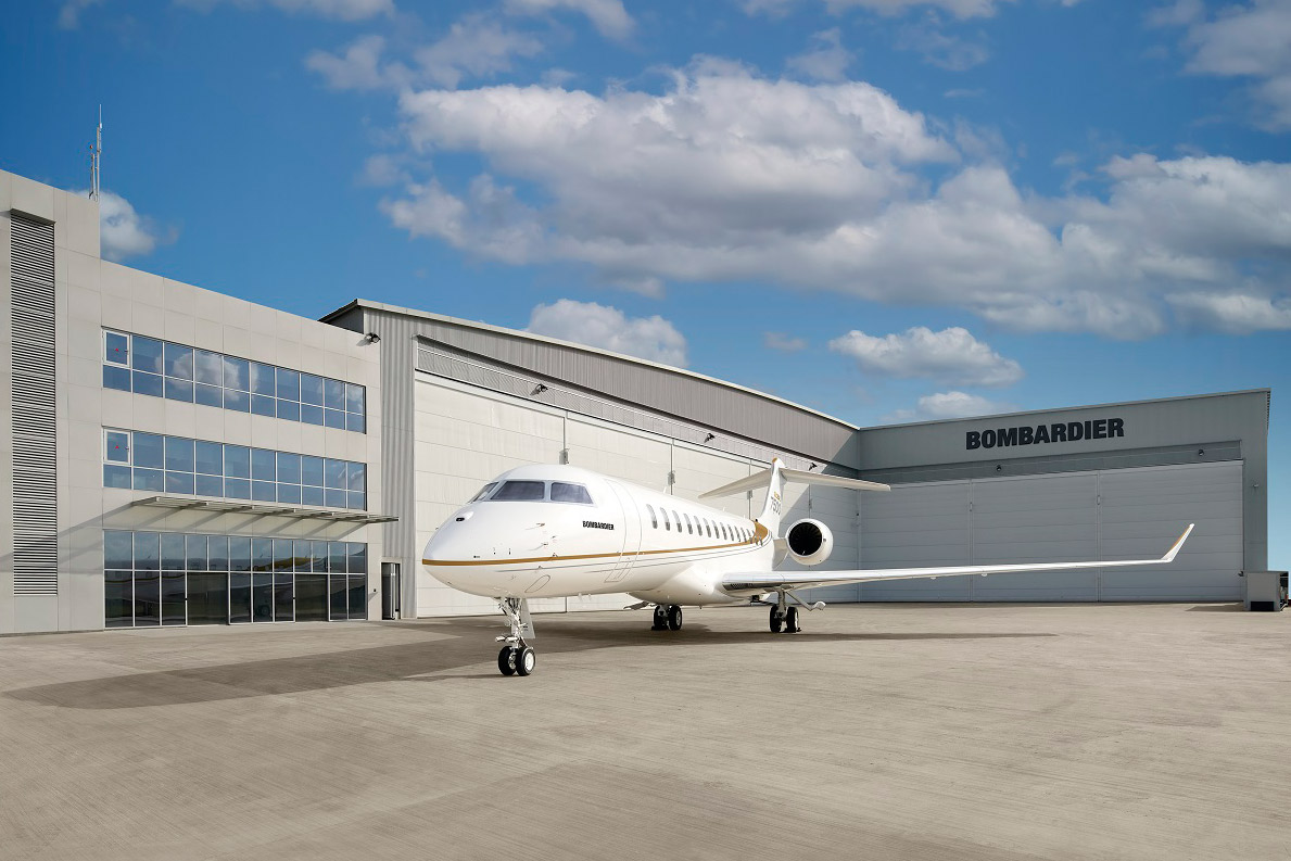 Bombardier вчетверо расширил сервисный центр в Сингапуре