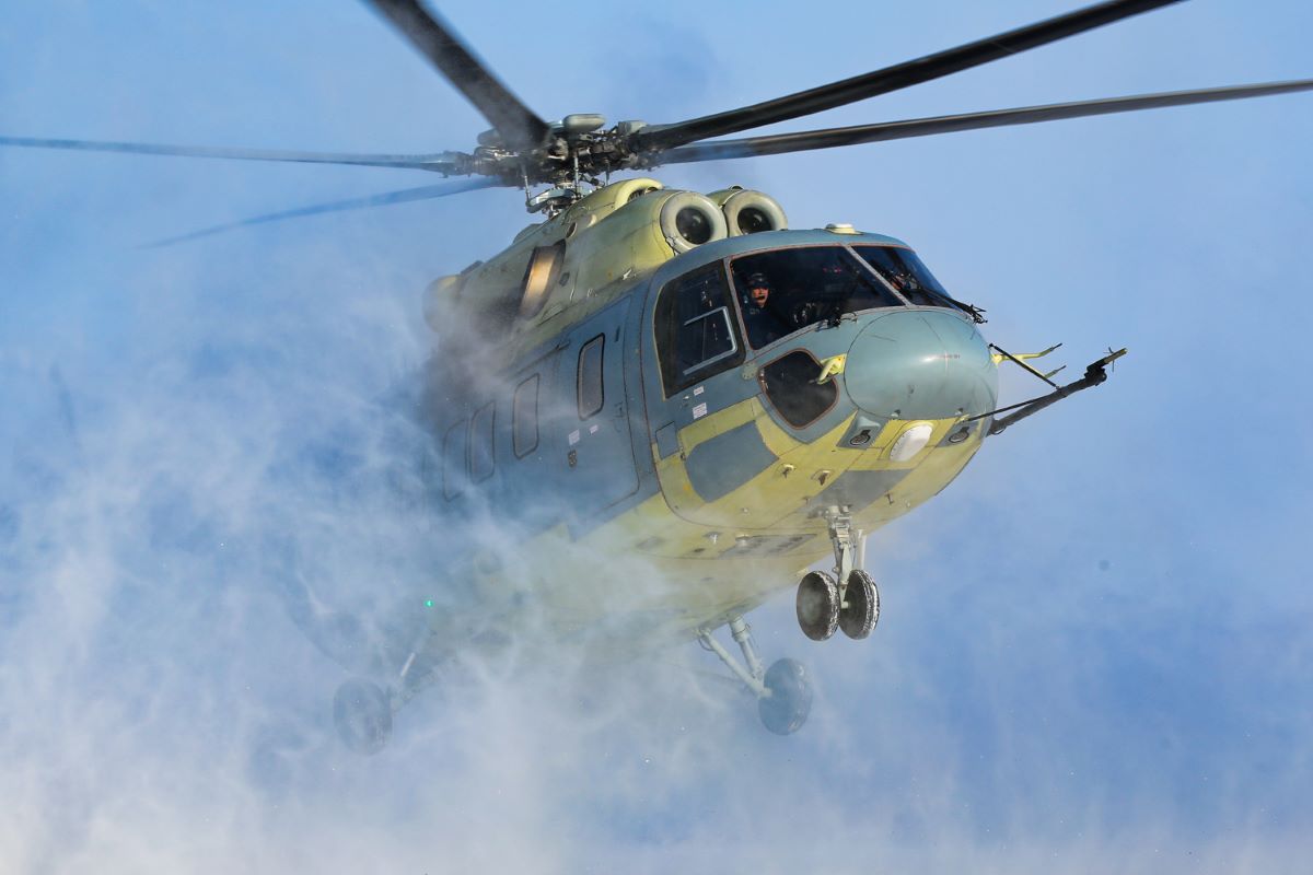 Импортозамещенный вертолёт Ми-171А3 проверили экстремальным холодом в Якутии