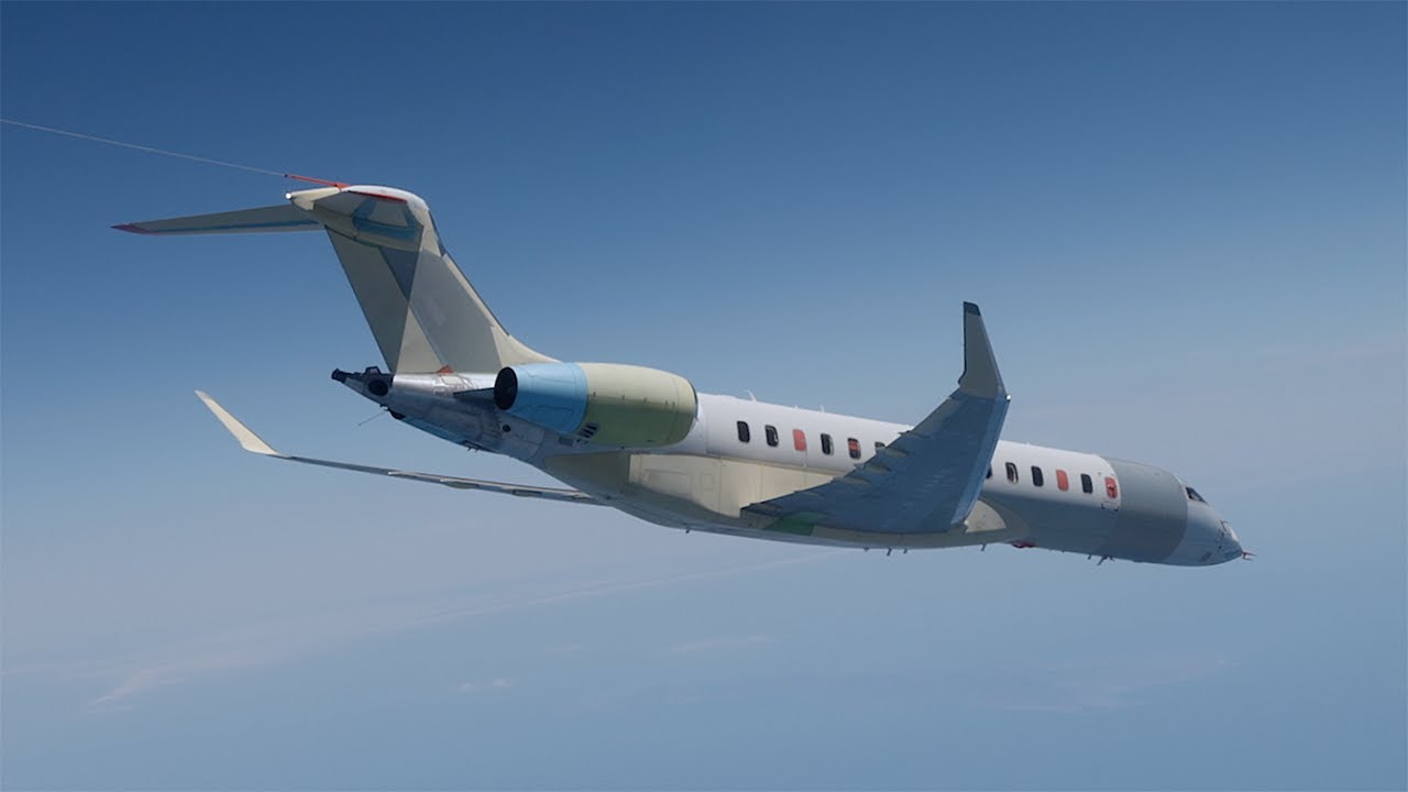 Bombardier отмечает важную веху – сверхзвуковой полёт Global 8000