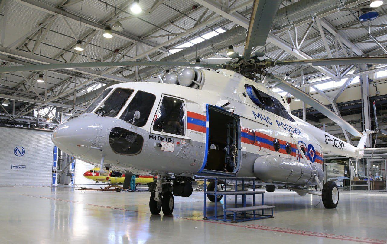 МЧС в ближайшие годы получит 14 вертолетов Ми-8 и Ми-38