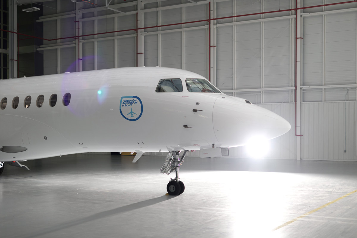Dassault Aviation: все новые самолеты будут поставляться клиентам на SAF