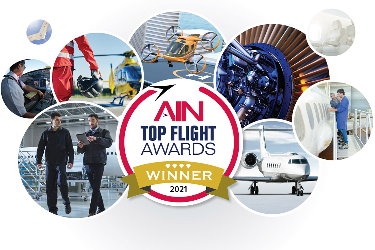    AIN Top Flight Award 2021