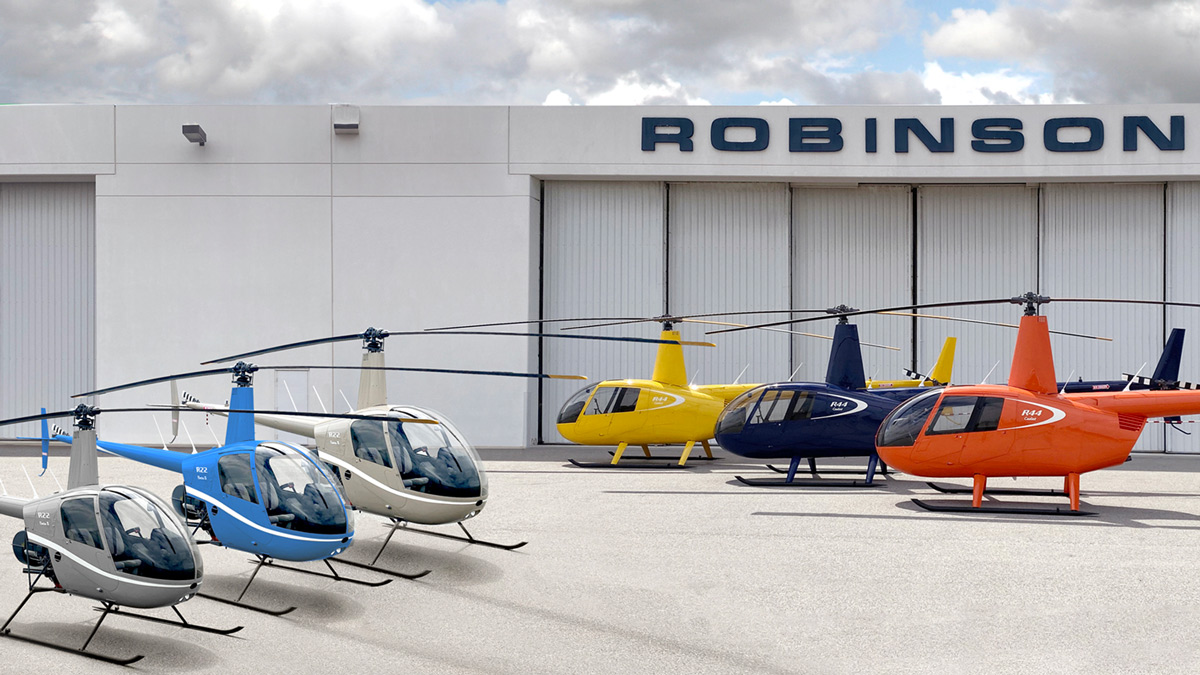 В 2023 году Robinson Helicopter отпразднует 50-летие 