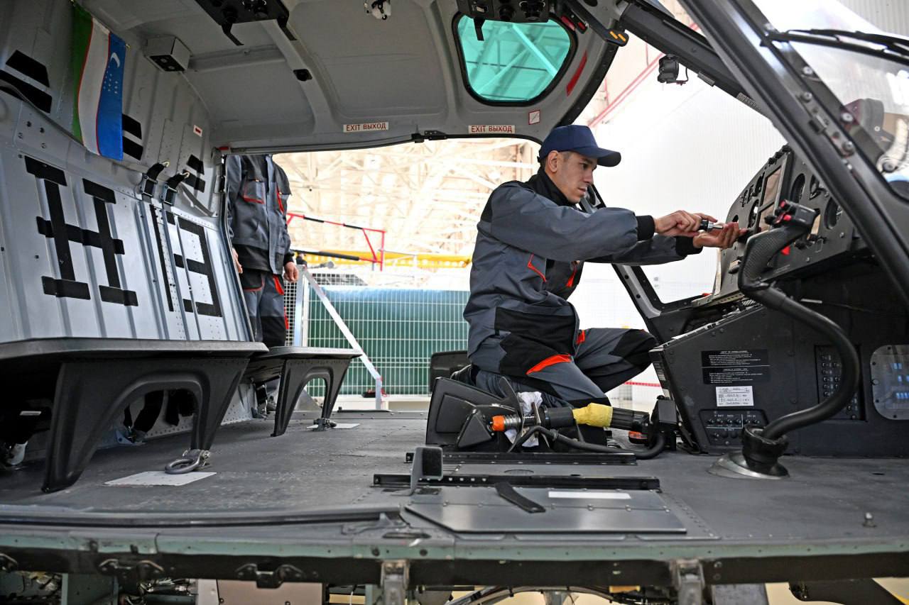 На Чирчикском авиазаводе в Узбекистане открылся центр по ремонту вертолётов Airbus