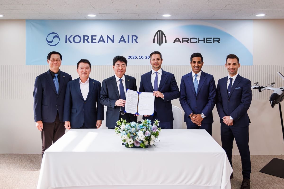 Korean Air приобретёт до 100 eVTOL Archer
