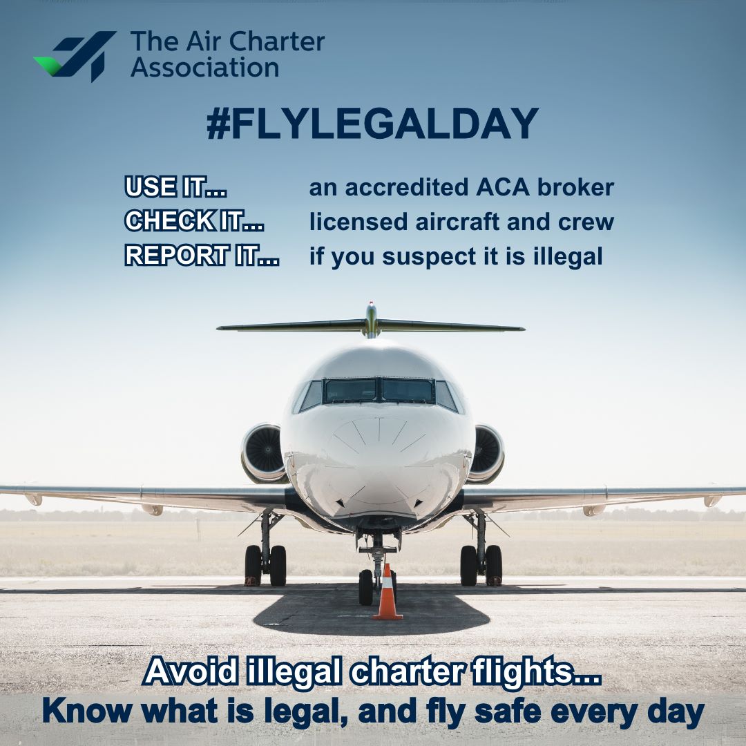 Ассоциация воздушных чартеров призывает провести в 2026 году «День легального полёта» 