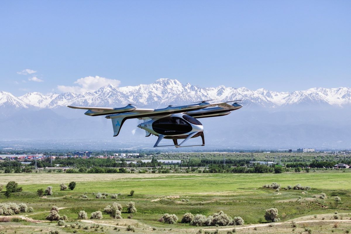 AutoFlight совершила первый полёт eVTOL в Средней Азии