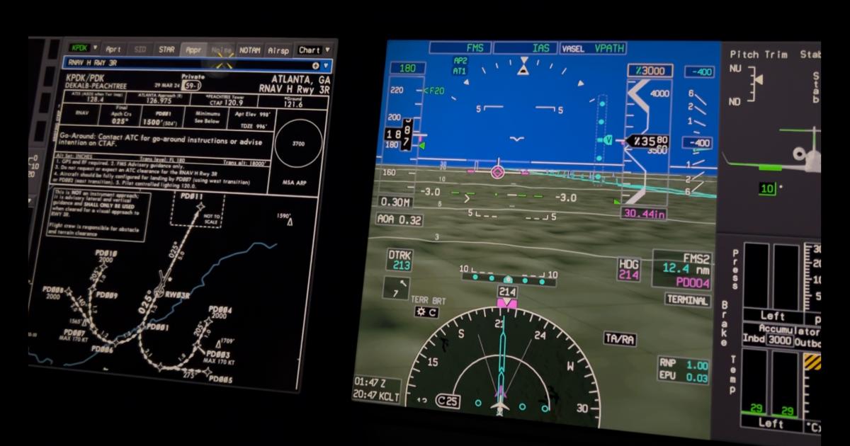 Honeywell добавила больше аэродромов для системы визуального захода на посадку 