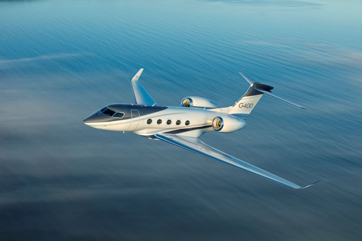Gulfstream продвигается в программе лётных испытаний G400