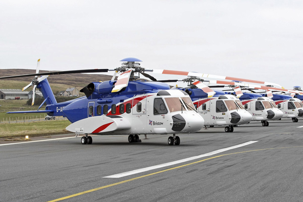 Мировой парк Sikorsky S-92 налетал с момента начала поставок 2 млн часов