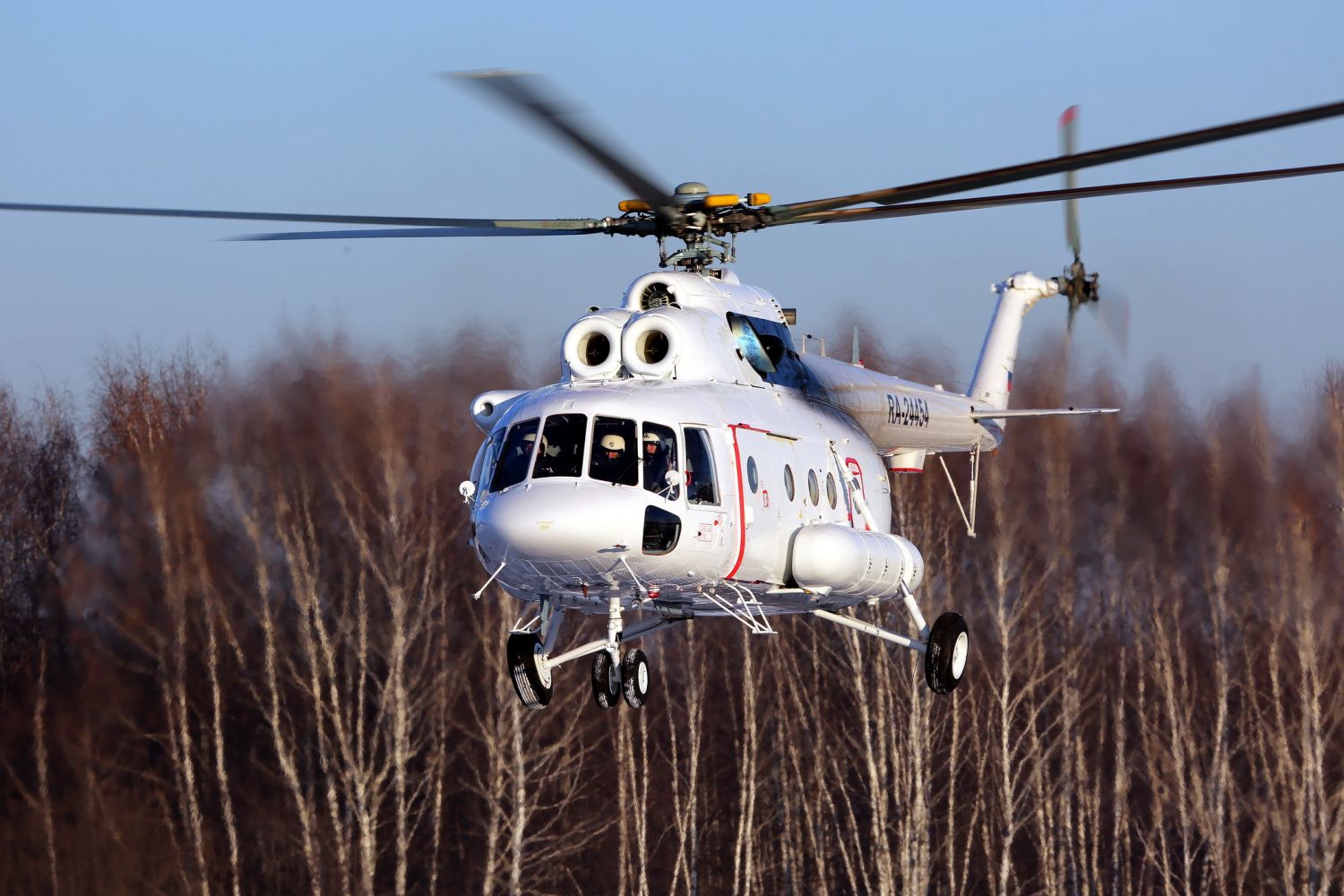 ГТЛК передаст в лизинг авиакомпании «Ангара» 2 вертолета Ми-8 МТВ-1