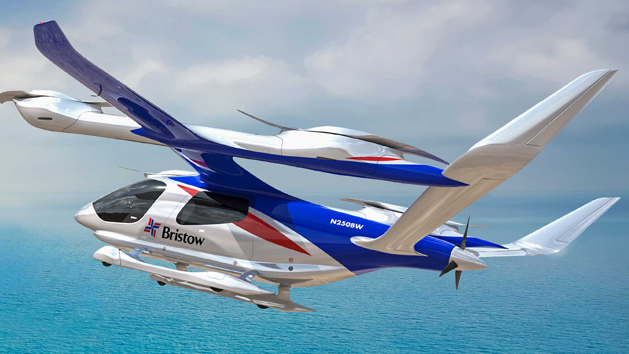 Bristow  55 eVTOL Beta Alia 250