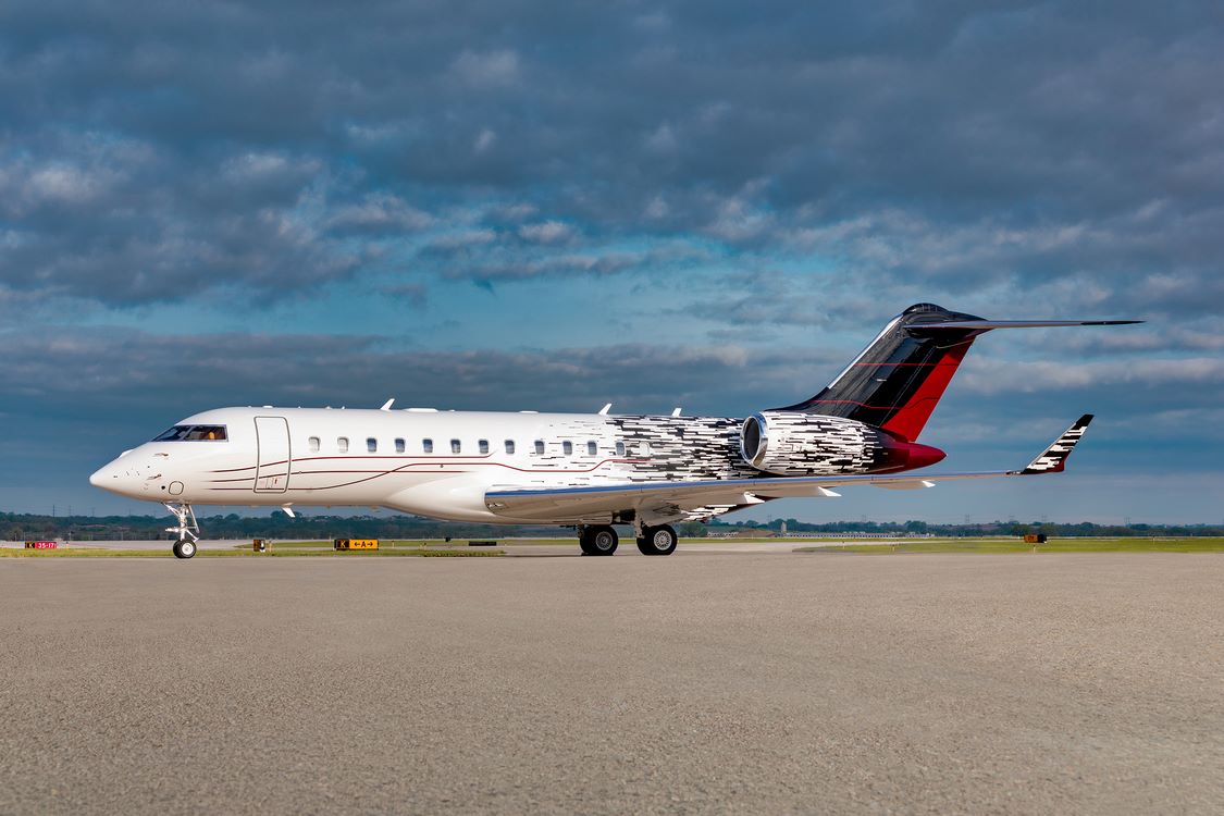 Duncan Aviation выполнила смелый проект по обновлению интерьера Global Express 
