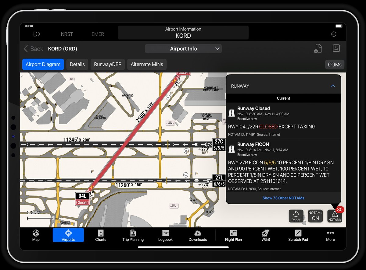 Garmin     NOTAM  SmartCharts