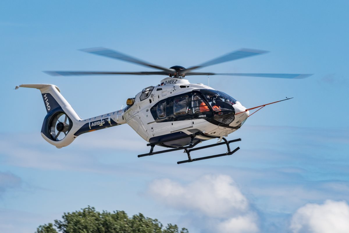 Второй прототип Airbus H140 совершил первый полёт