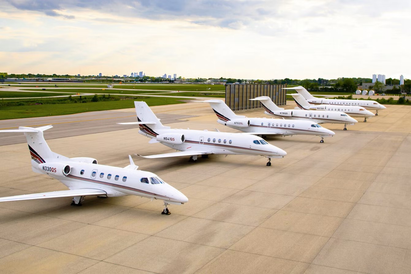 Выручка NetJets и FlightSafety Intl выросла на 9,6% во втором квартале