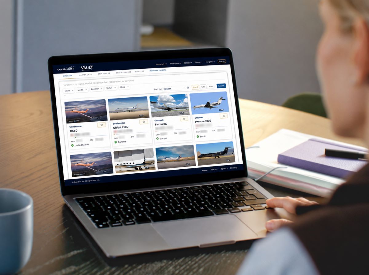 Guardian Jet Intelligence открыла доступ к аналитическим данным о рынке бизнес-джетов
