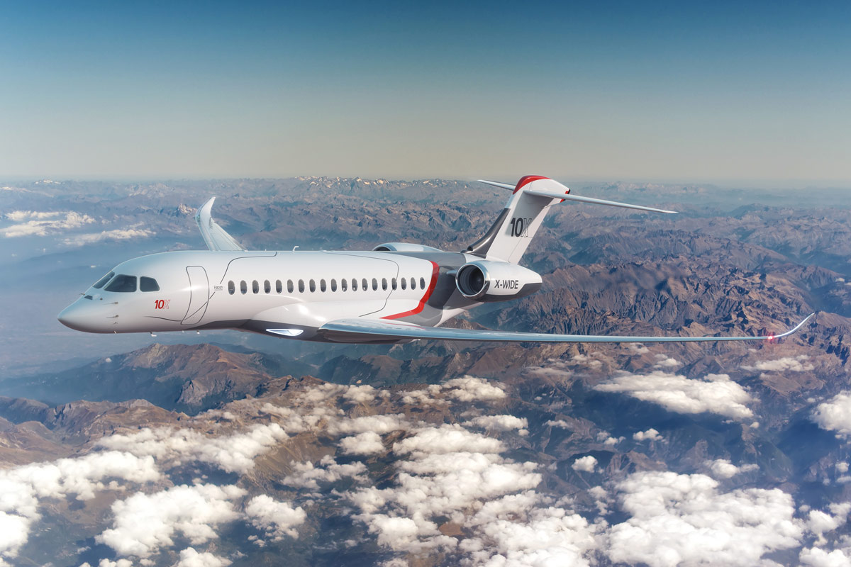 Bombardier  Global 7500 vs  Dassault Falcon 10X