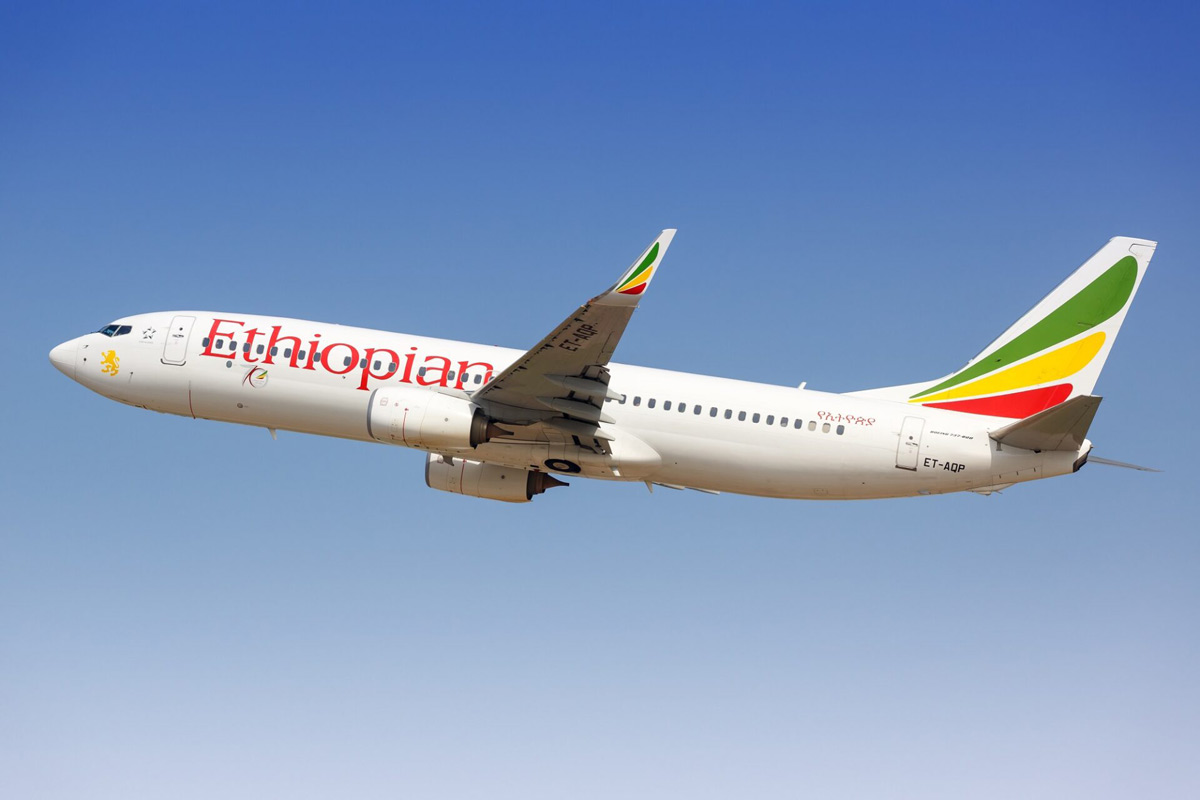 Ethiopian Airlines  Boeing 737-800  VIP 