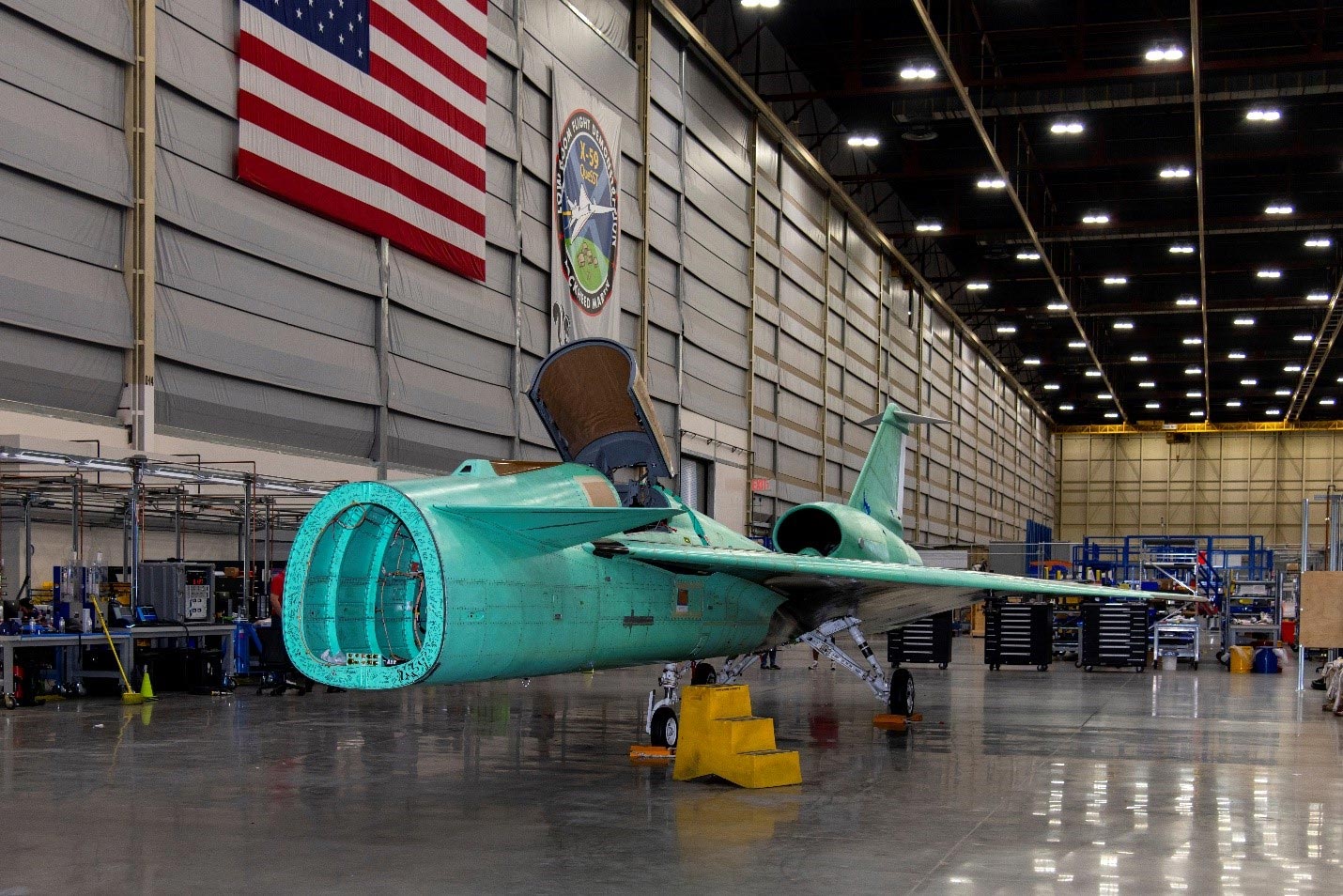 Lockheed Martin приступила к окончательной сборке «тихого» сверхзвукового самолета NASA X-59
