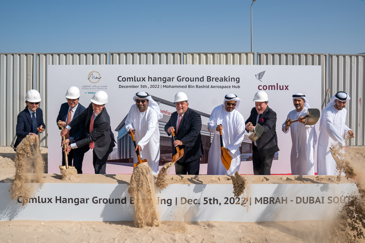 Comlux начинает строительство VIP-ангара в Dubai South