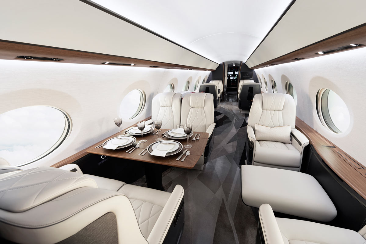 Gulfstream взял «Оскар» за дизайн G700