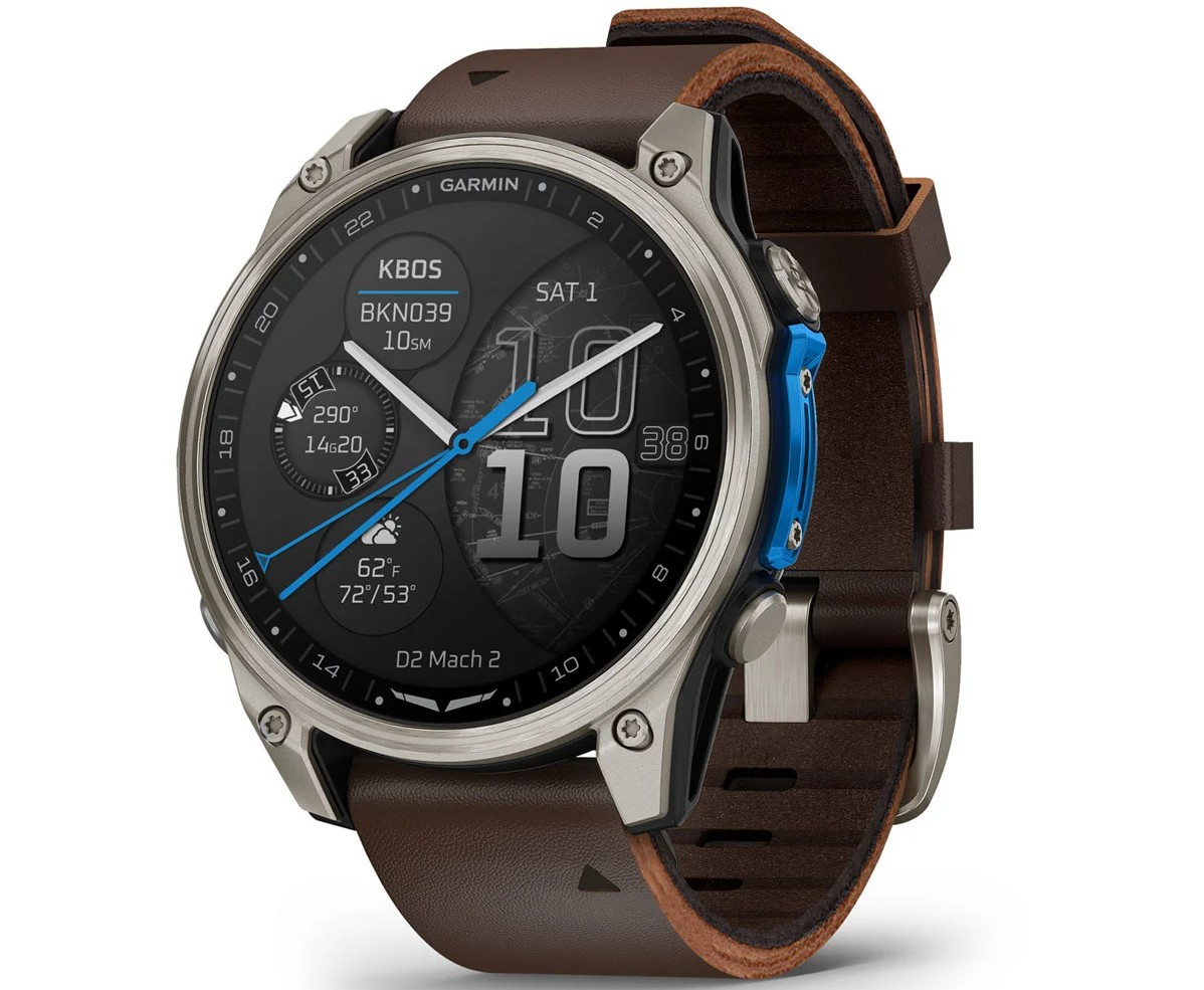 Garmin выпускает новое поколение часов D2 Aviator