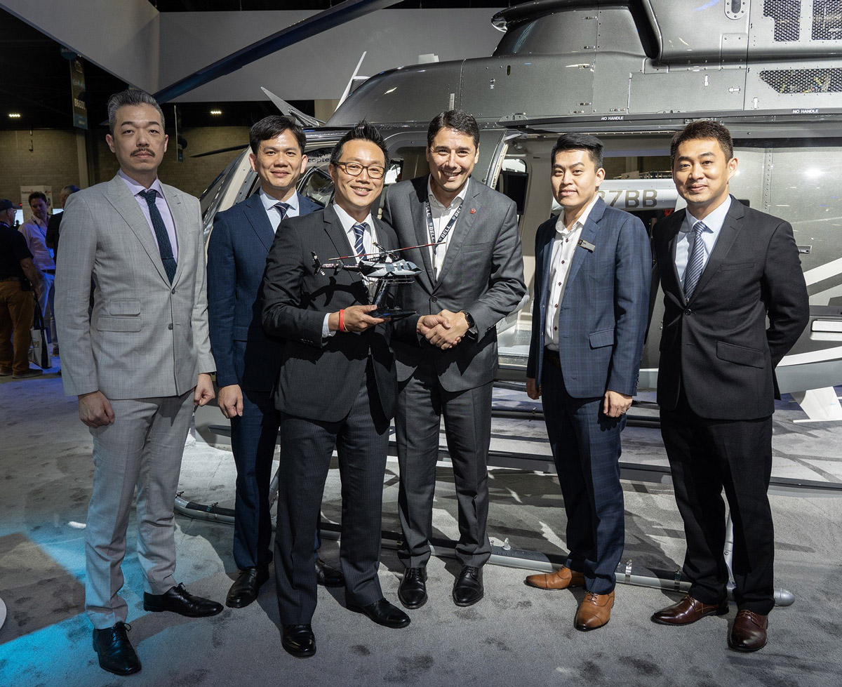 Bell объявляет о первой продаже Bell 407GXi на Тайване