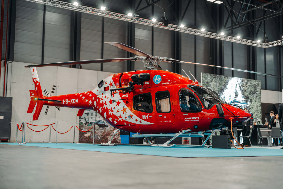 Bell объявляет о поставке третьего Bell 429 компании Air Zermatt