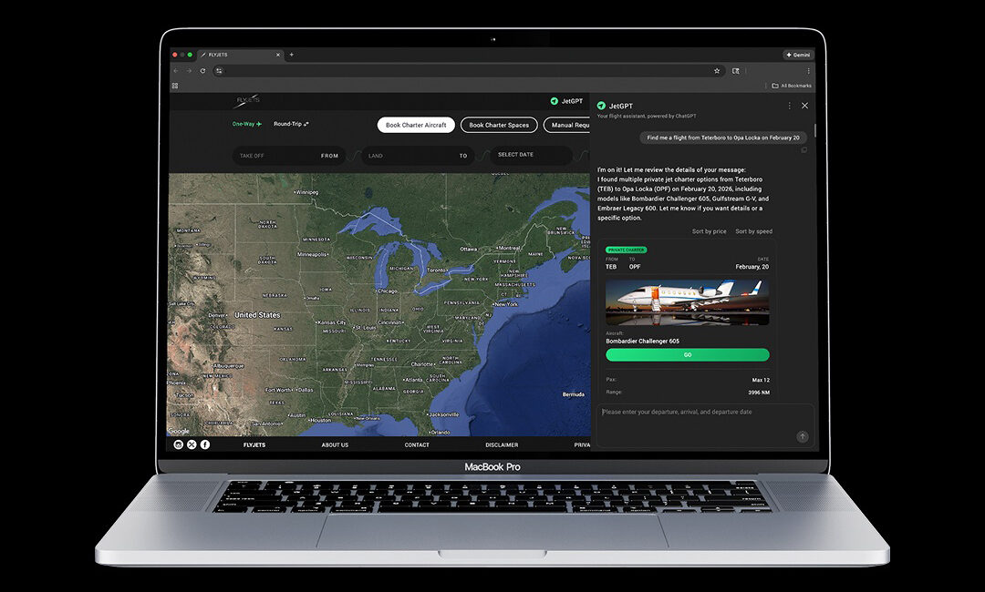 FlyJets запускает бета-версию JetGPT