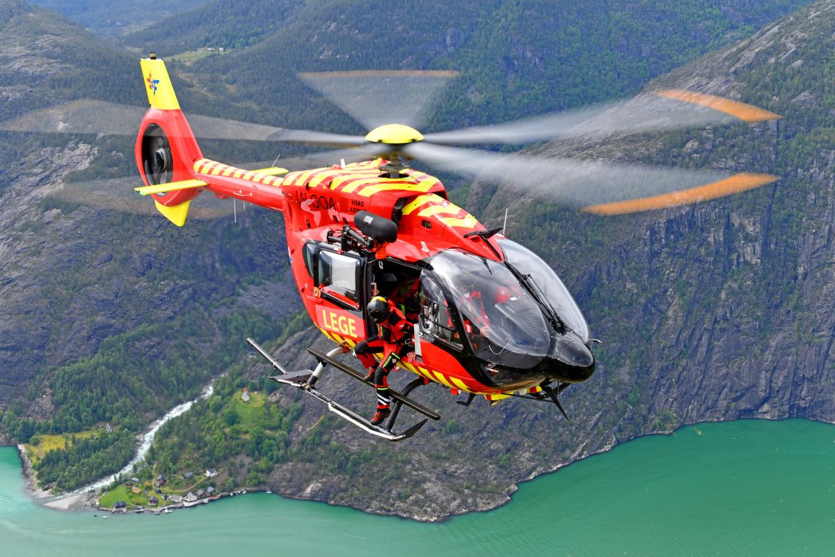 Норвежская санитарная авиация закупит восемь вертолетов H145