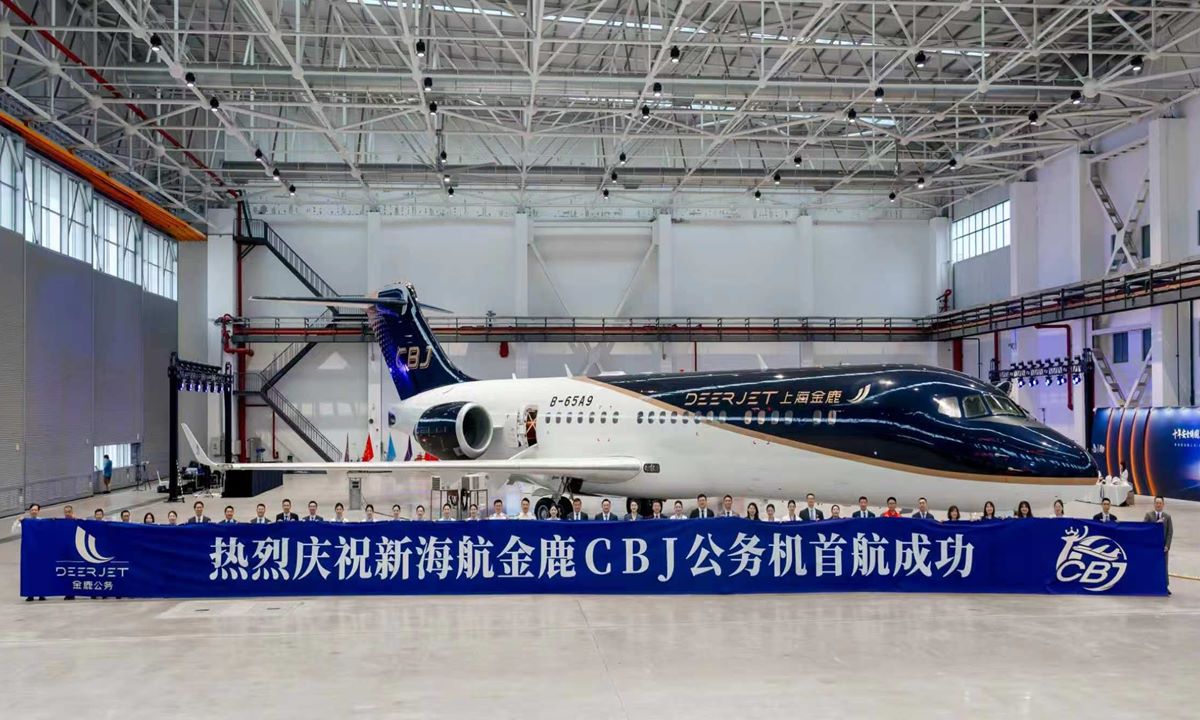 Deer Jet Shanghai вводит в эксплуатацию первый бизнес-джет C909B