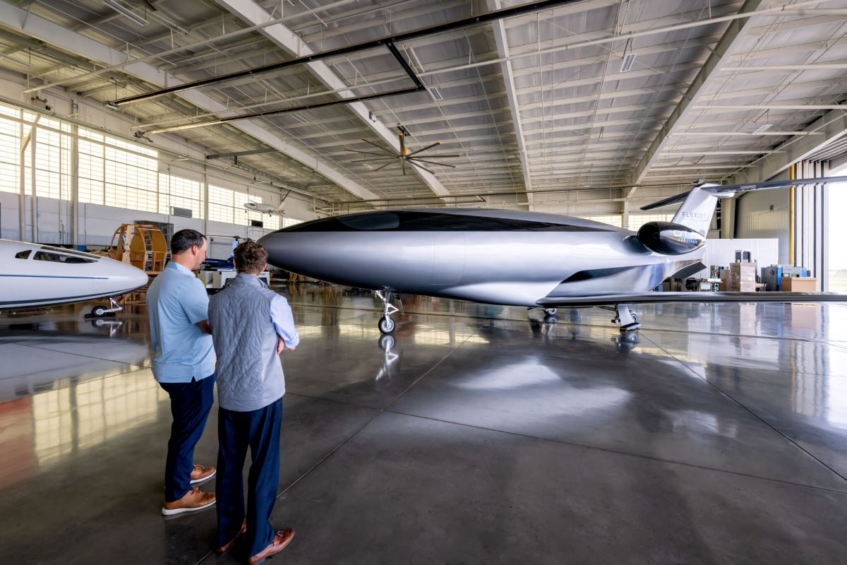 Otto Aerospace выбрала F/LIST для разработки интерьера Phantom 3500