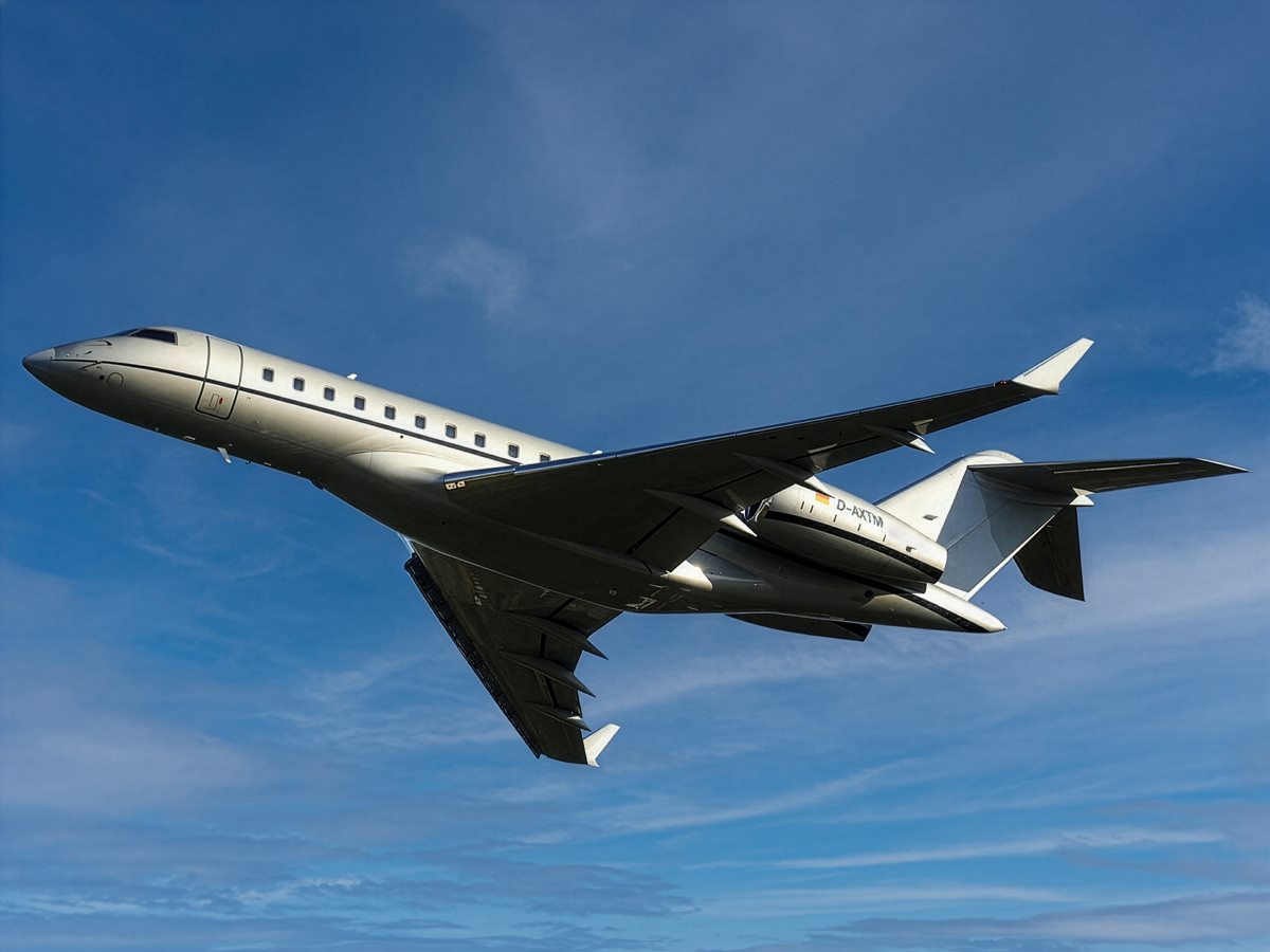 FAI расширяет чартерный флот, добавив шестой Global 6000