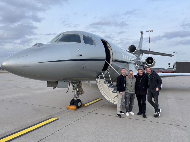 Luminair получает первый Falcon 7X