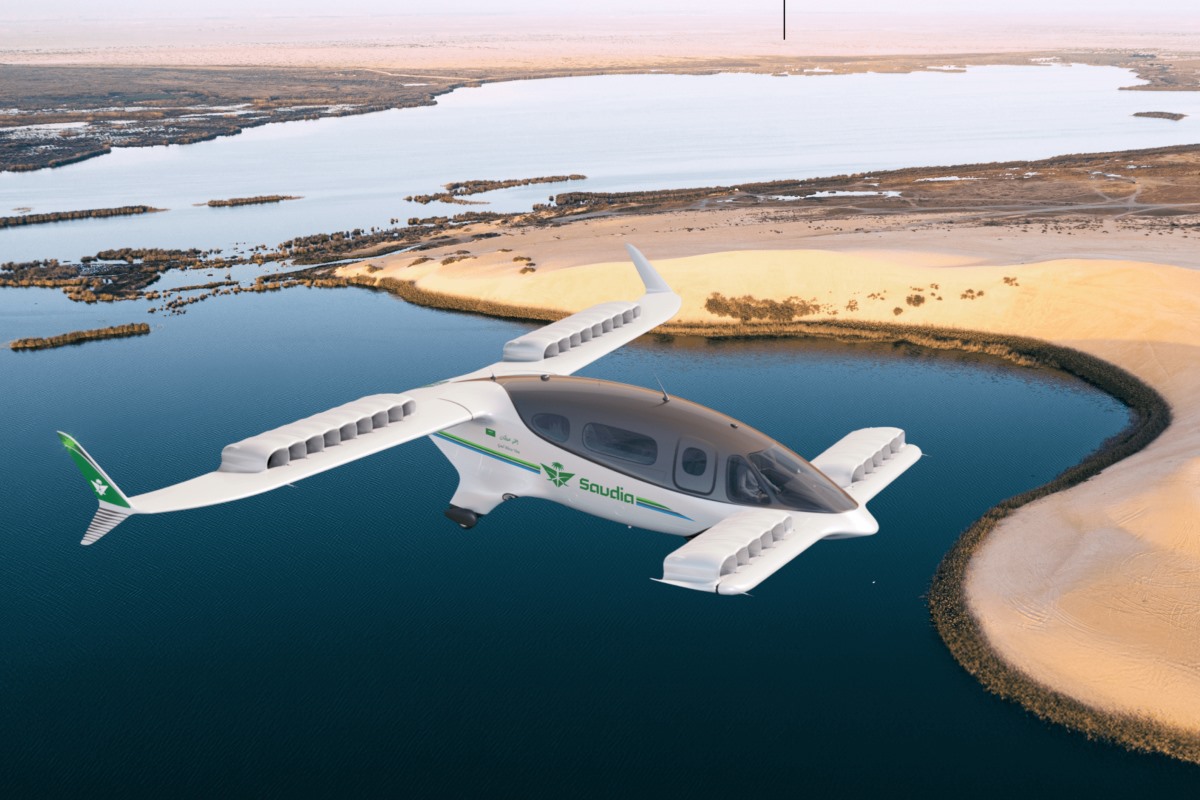 Lilium    Saudia Group  100 eVTOL Lilium Jet