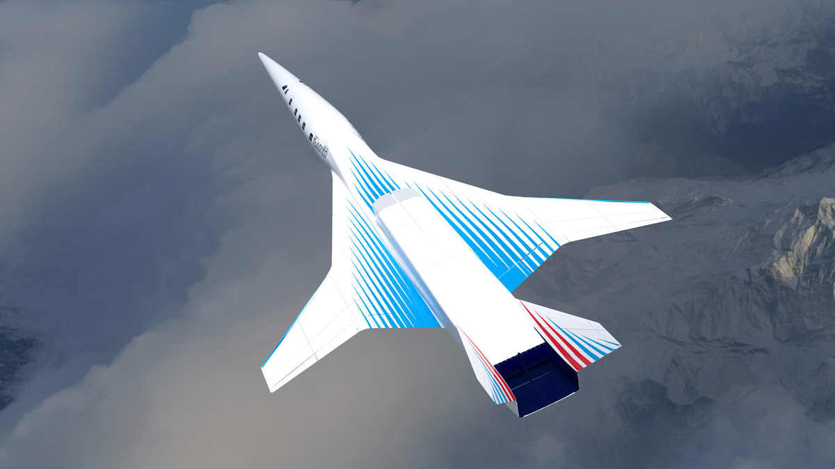 Прототип сверхзвукового самолета второго поколения можно ожидать к 2040 году 