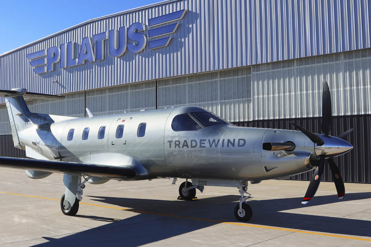Pilatus поставила первый PC-12 NGX компании Tradewind Aviation