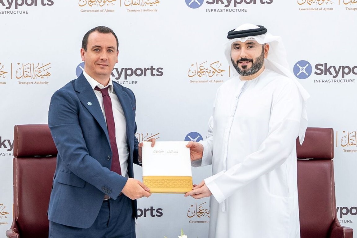Skyports расширяет планы по созданию вертипортов в ОАЭ благодаря партнерству с Аджманом