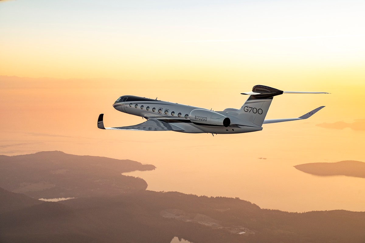 Gulfstream поставила 50-й самолет G700