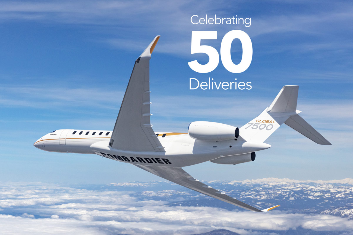 Bombardier  50-  Global 7500