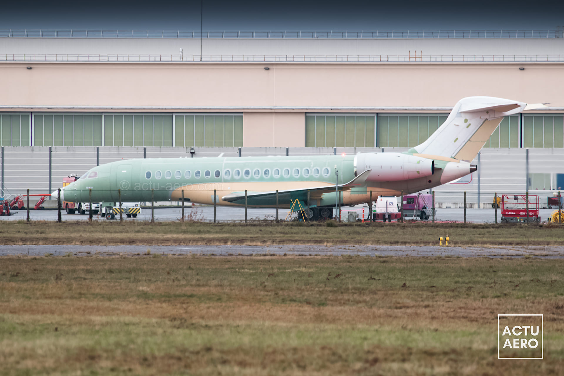 Dassault готова начать лётные испытания Falcon 10X