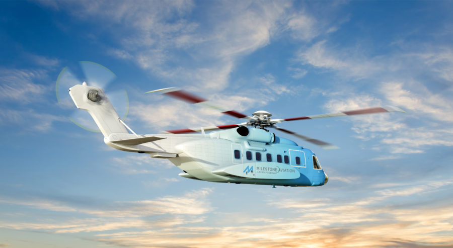 Milestone поставил два Sikorsky S-92 в лизинг CITIC Offshore Helicopter Company