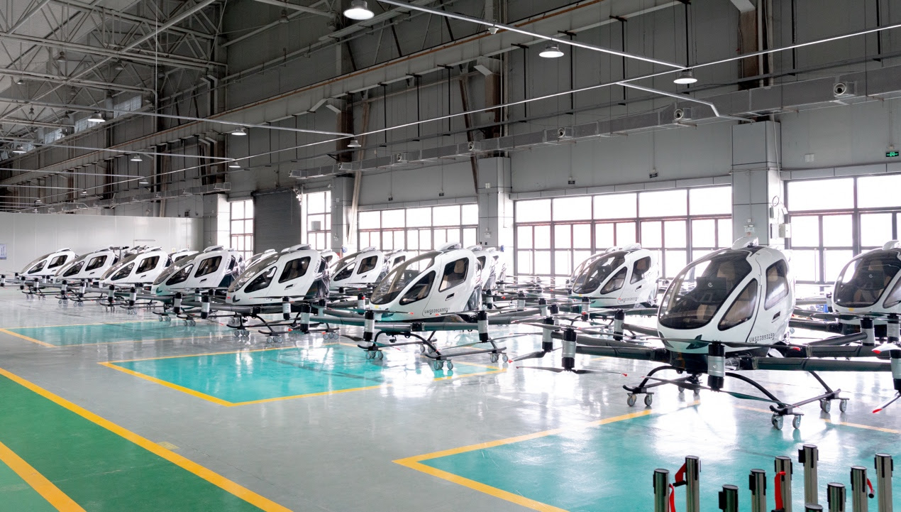 Ehang  27 eVTOL EH216-S