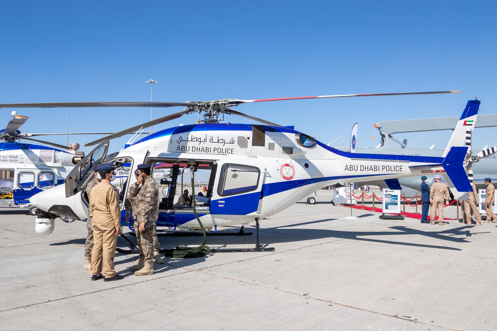 Jet Aviation поставила полиции Абу-Даби последние два из шести вертолетов Bell 429
