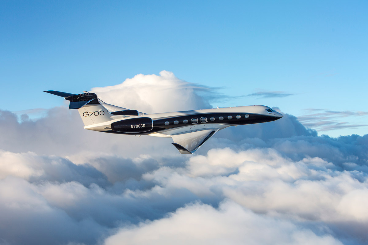 Gulfstream G700 установил рекорды скорости между 51 парой городов