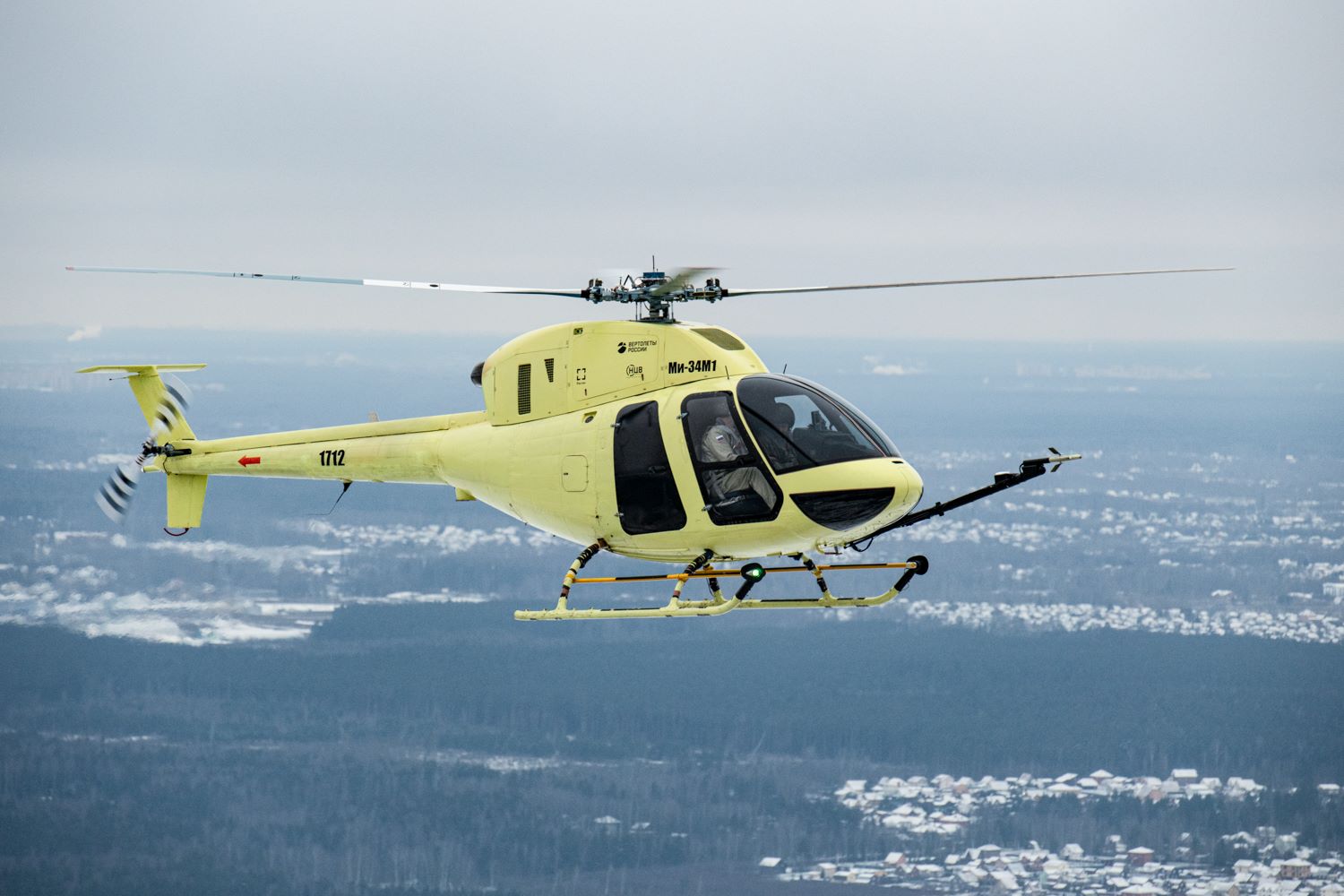 Ростех впервые представит лёгкий вертолёт Ми-34М1 на выставке NAIS 2026